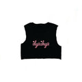 Black Crop Top Tank