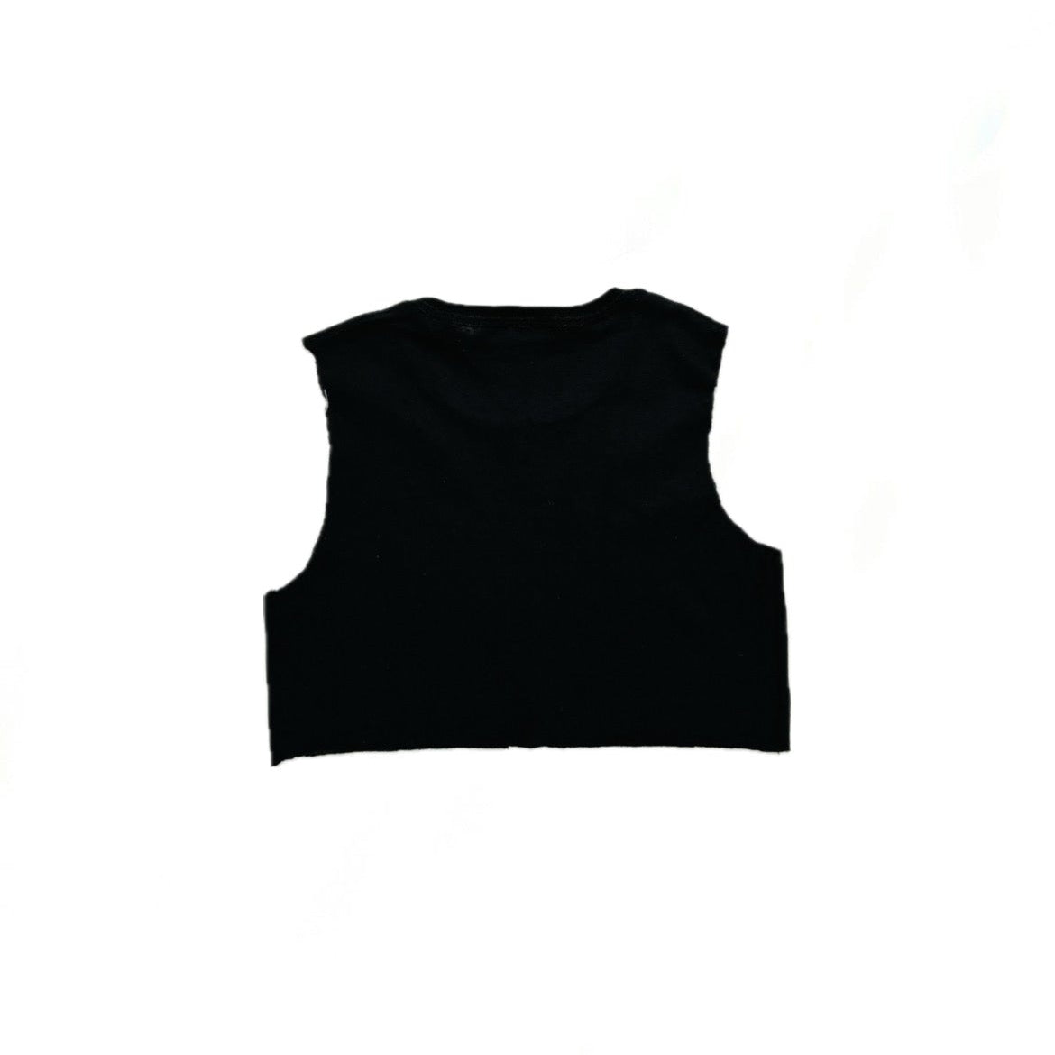 Black Crop Top Tank